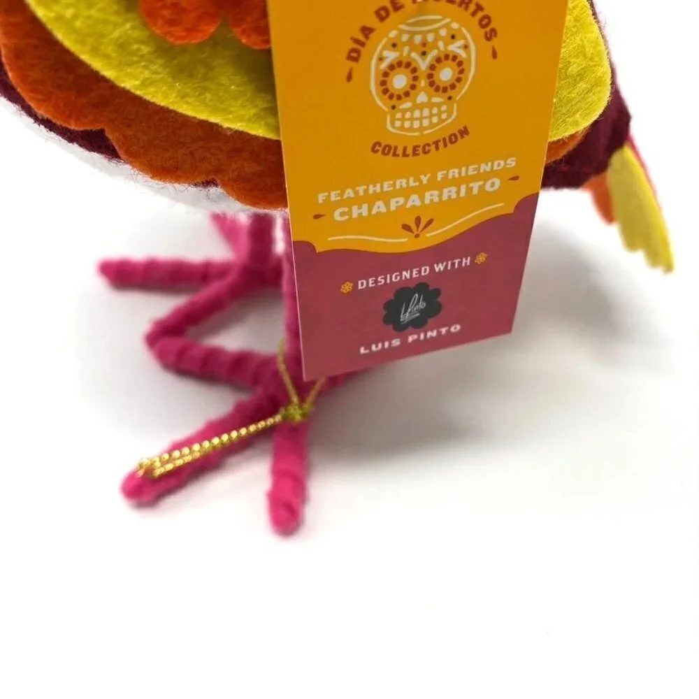 Día de Muertos Featherly Friends Bird Chaparrito - Designed with Luis Pinto